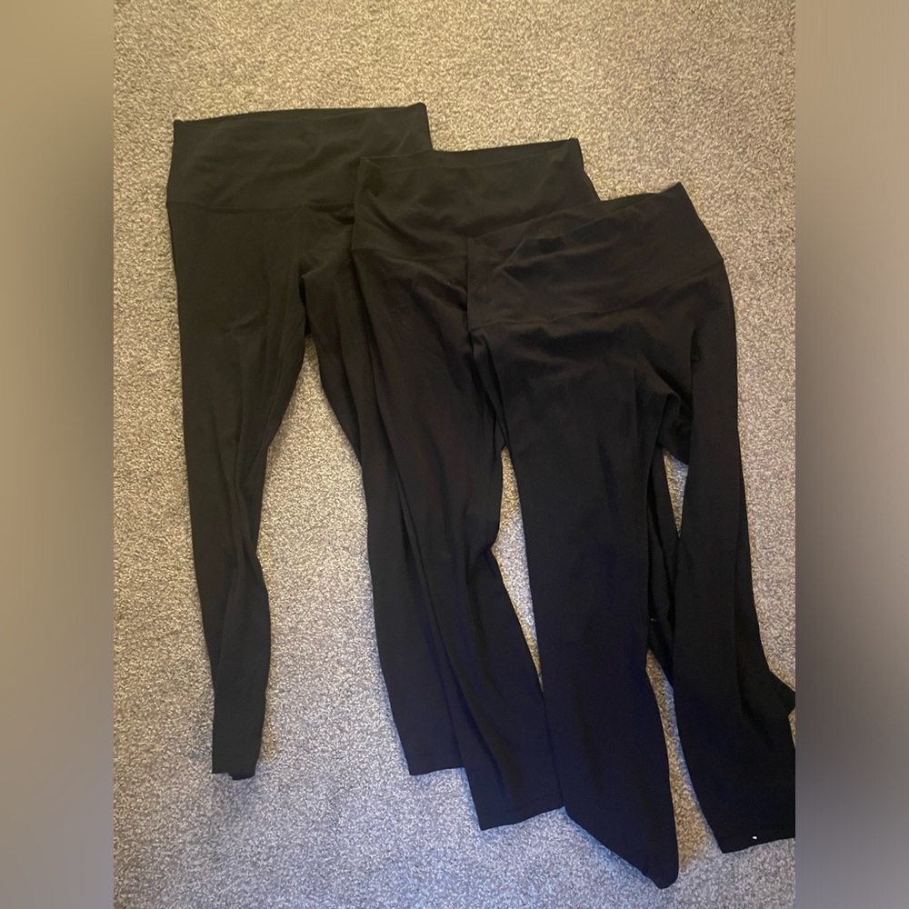 lululemon athletica Black High-Rise Leggings Set